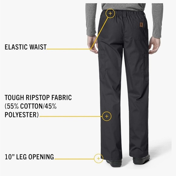 Carhartt Ripstop Men's Multi-Cargo Scrub Pant - Picture 4 of 7